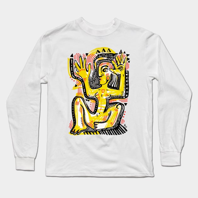 hands up Long Sleeve T-Shirt by Daria Kusto